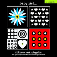 Baby ziet... kijkboek met spiegeltje