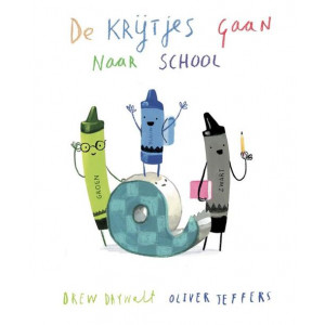 De krijtjes gaan naar school