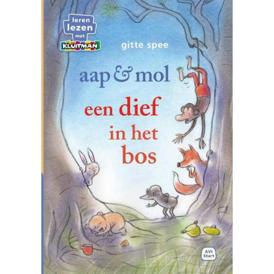 Aap & Mol, een dief in het bos