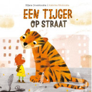 Een tijger op straat