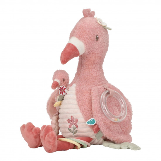 Little Dutch Activiteitenknuffel - Flamingo