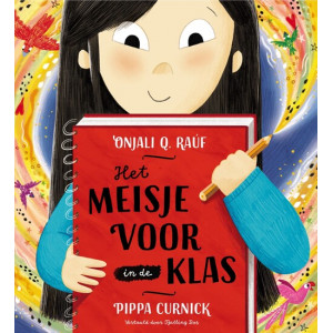 Het meisje voor in de klas