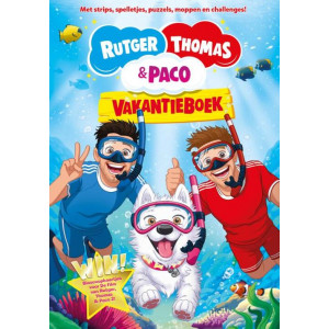 Het vakantieboek van Rutger, Thomas en Paco