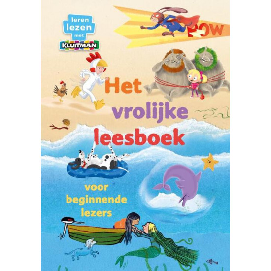 Het vrolijke leesboek voor beginnende lezers
