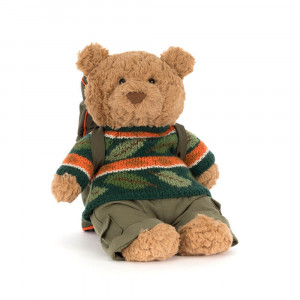 Jellycat, Bartholomew Bear Hiking Outfit