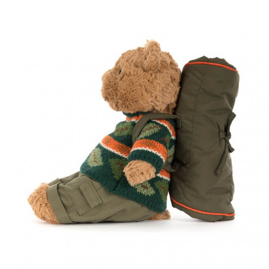 Jellycat, Bartholomew Bear Hiking Outfit