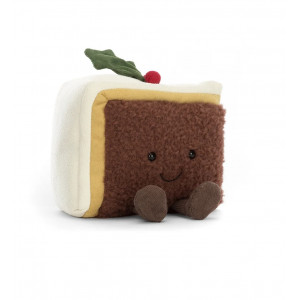 Jellycat, Amuseable Slice of Christmas Cake