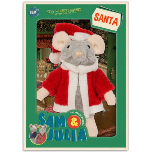 Het Muizenhuis - Knuffelmuis Santa 
