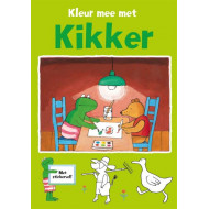 Kleur mee met kikker