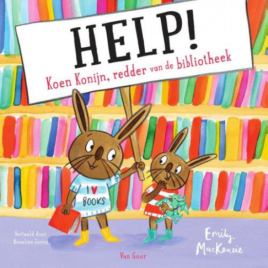 Help! Koen Konijn, redder van de bibliotheek