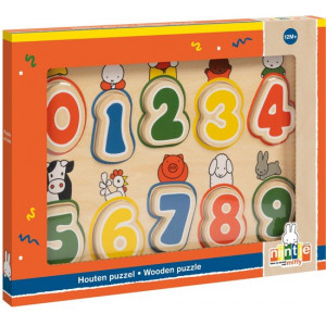 Nijntje Houten Cijferpuzzel