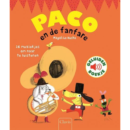 Paco en de fanfare, geluidenboek