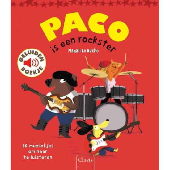 Paco is een rockster, geluidenboek