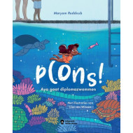 Plons! Aya gaat diplomazwemmen