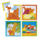 Dikkie Dik vier in 1 puzzel Dikkie Dik vier in 1 puzzel