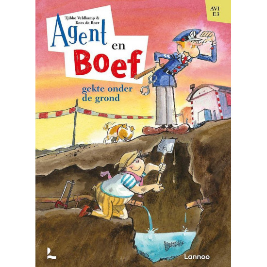 Agent en Boef gekte onder de grond