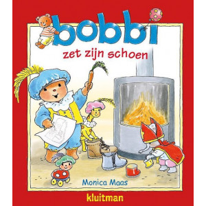 Bobbi zet zijn schoen