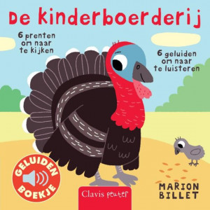 de kinderboerderij, geluidenboek