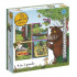 Gruffalo puzzel, 4,6,9, 16 stukjes