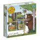 Gruffalo puzzel, 4,6,9, 16 stukjes Gruffalo puzzel, 4,6,9, 16 stukjes