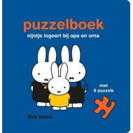 Puzzelboek, nijntje logeert bij opa en oma