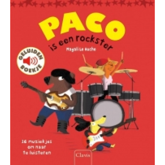 Paco is een rockster, geluidenboek