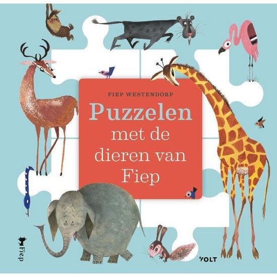 Puzzelen met de dieren van Fiep