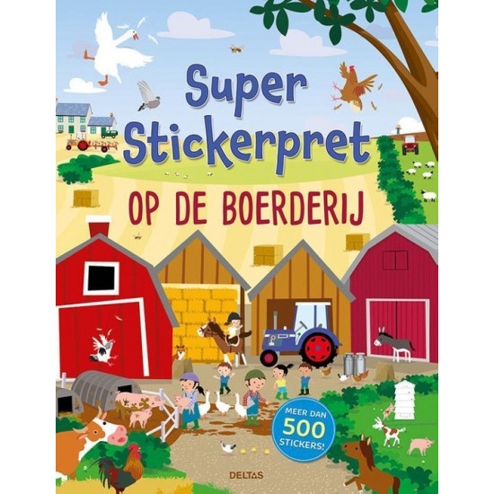 Super stickerboek op de boerderij