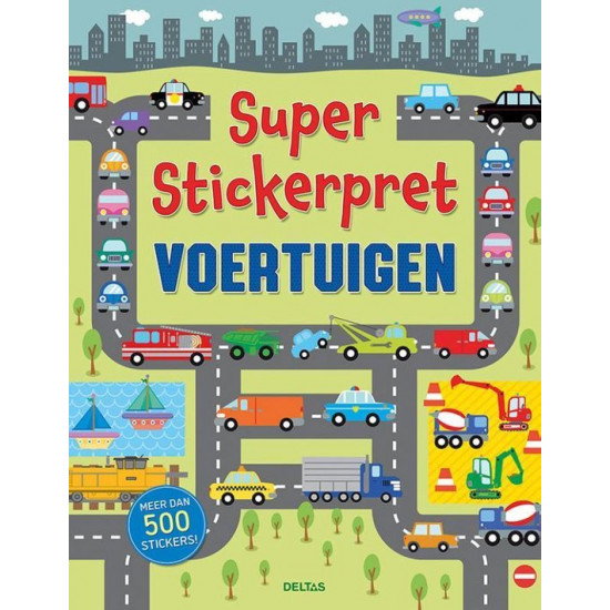 Super stickerpret, Voertuigen