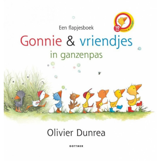 Gonnie & vriendjes in ganzenpas Gonnie & vriendjes in ganzenpas