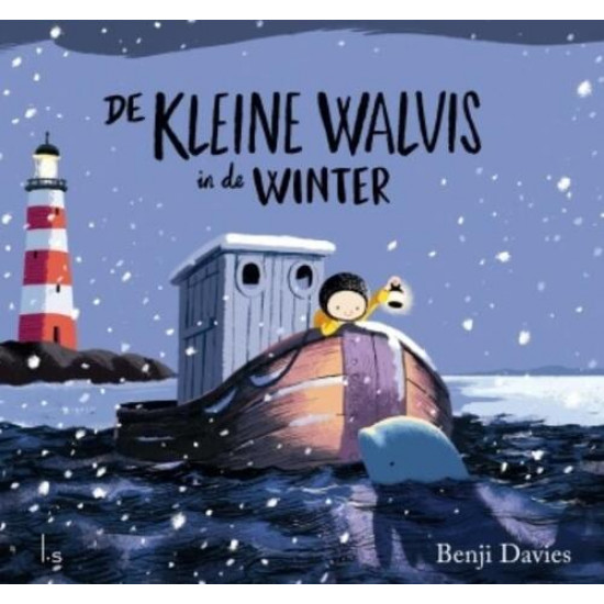 De kleine walvis in de winter