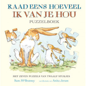 Puzzelboek Raad eens hoeveel ik van je hou