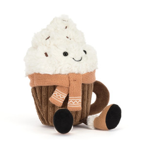 Jellycat, Amuseables Scarffles Hot Chocolate