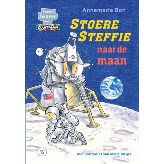 Stoere Steffie naar de maan