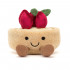 Jellycat, Amuseables Fleurette Tarte Aux Fraises