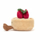 Jellycat, Amuseables Fleurette Tarte Aux Fraises Jellycat, Amuseables Fleurette Tarte Aux Fraises