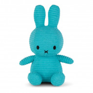 Nijntje corduroy knuffel, teal