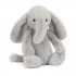 Jellycat, Bashful Luxe Elephant Thuddeus