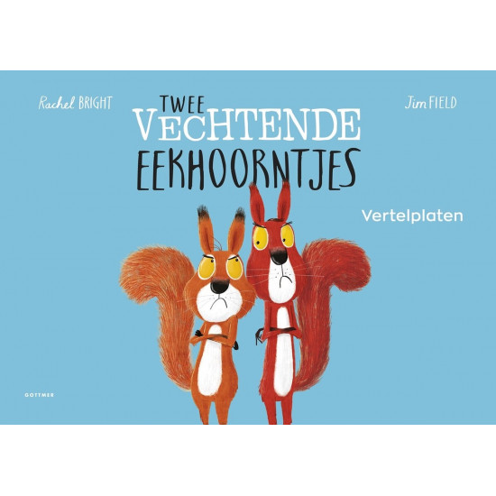 Vertelplaten, Twee vechtende eekhoorntjes