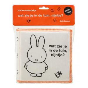 Stoffen Babyboekje, Wat Zie Je In De Tuin, Nijntje?