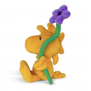 Peanuts Woodstock Mini Corduroy with Flower 12cm