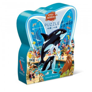 Puzzel - Day at the aquarium (48 stukjes)