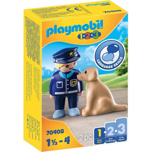 Playmobil 70408, Politieman met hond