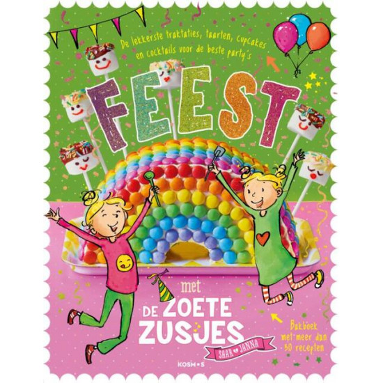 Feest met de Zoete Zusjes bakboek