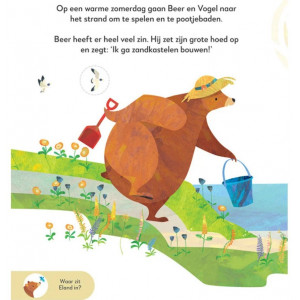 Beer en Vogel verkennen de kust