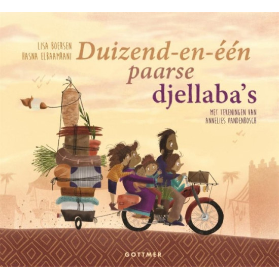 Duizend- en- één paarse djellaba`s