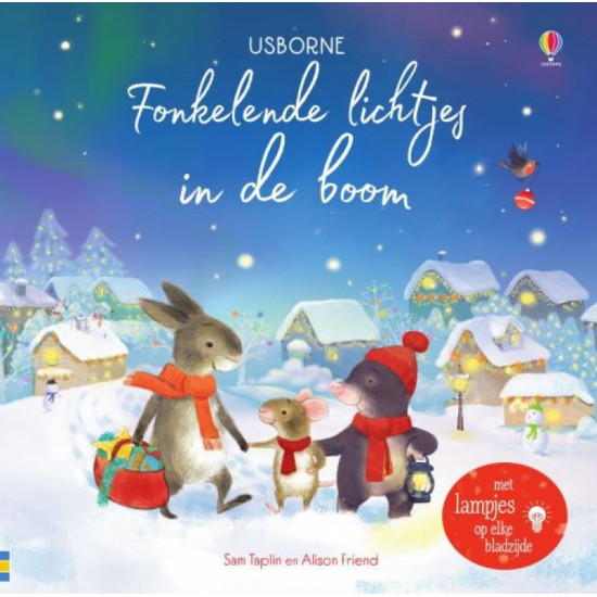 Fonkelende lichtjes in de boom