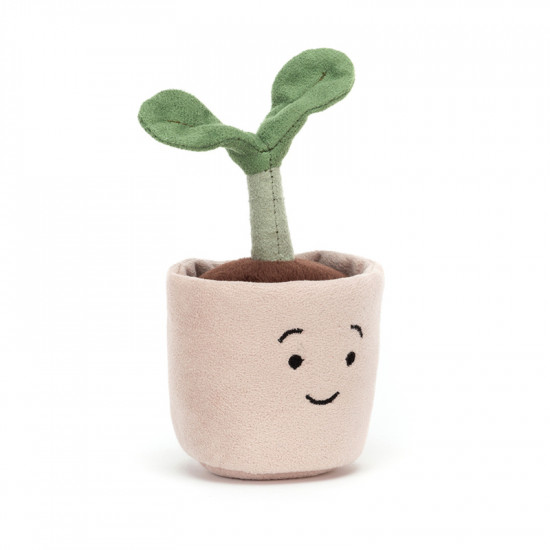 Jellycat, Silly Seedling Happy Jellycat, Silly Seedling Happy