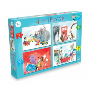 Harmen van Straaten 4 in 1 puzzel