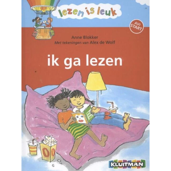 Lezen is leuk- Ik ga lezen